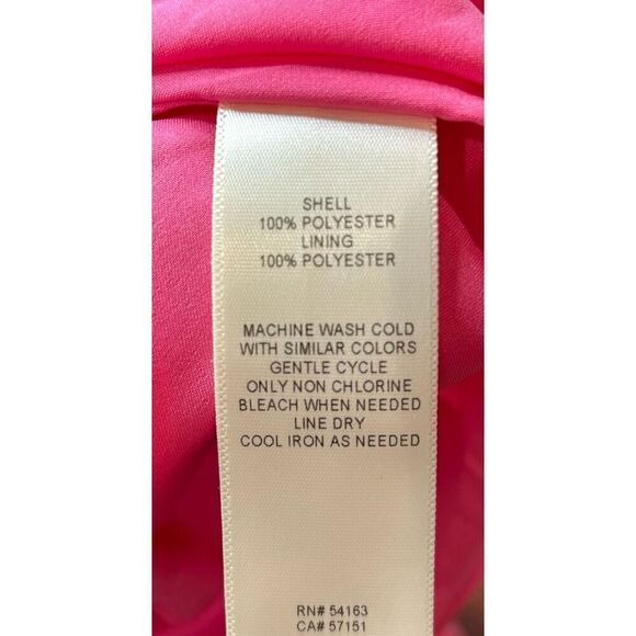 Eliza J Floral Print Pleated Halter Neck Midi Dress in Pink NWT Size 16 - Picture 5 of 6